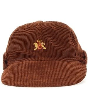 Baracuta Cappello Con Logo - Marrone