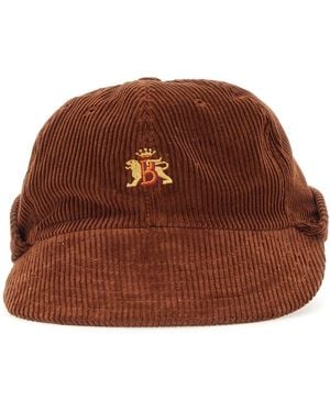 Baracuta Cappello Con Logo - Marrone
