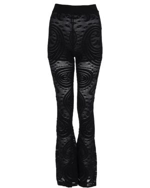 Etro Pantalone Svasato - Black