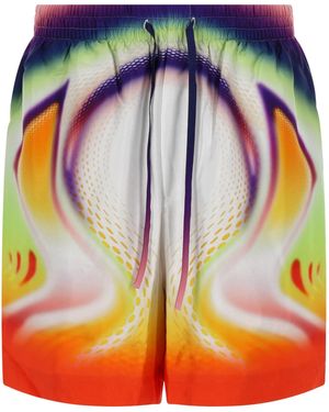 CASABLANCA Abstract Shorts - Multicolour