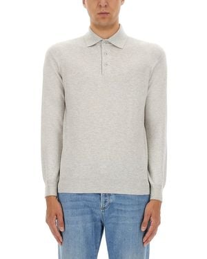 Brunello Cucinelli Cashmere Sweater - Gray