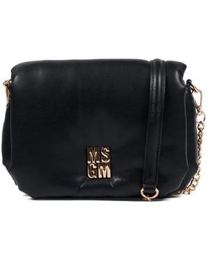 MSGM "Eco-Leather" Bag - Black