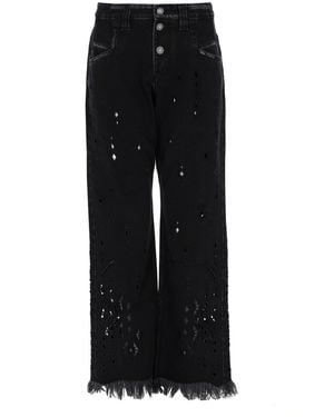 Isabel Marant Pantalone Ampio "Amia" - Black