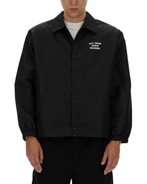 Drole de Monsieur "Slogan" Jacket - Black
