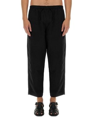 YMC Linen Blend Pants - Black