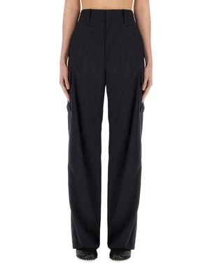 Bottega Veneta Cargo Trousers - Blue