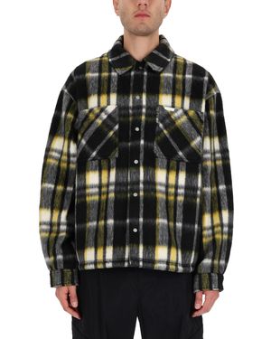 Represent "Textured" Overshirt - Grey
