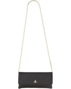 Vivienne Westwood Clutch "Victoria" - White