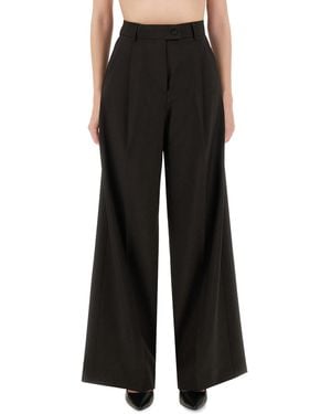 Sportmax Trousers Sail - Black