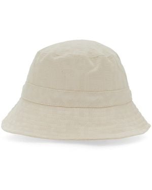 Gcds Monogram Logo Bucket Hat - White