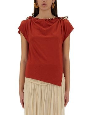 Isabel Marant Zoela" T-Shirt - Red