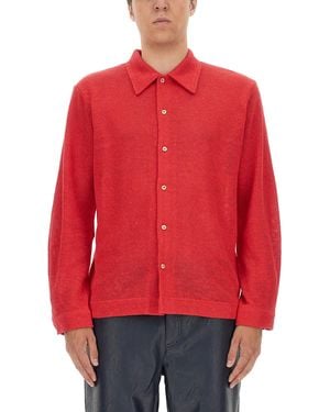 Séfr Camicia Garcia - Rosso