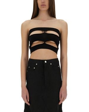 Rick Owens 'Tanja Bandeau' Top - Black
