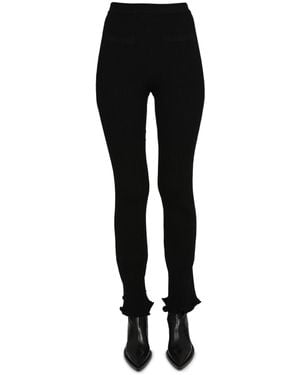 Rabanne Flare leggings. - Black