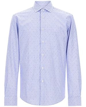 Brian Dales Camicia - Blue