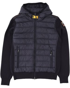 Parajumpers Hybrid Hooded Puffer Jacket - Blue