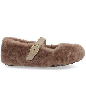Birkenstock Ballerina "Santa Clarita" - Brown