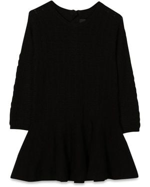 Givenchy Long Sleeved Dress - Black