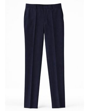 BOSS "H-Genius-253" Wool Pants - Blue