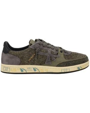 Premiata Trainer "Bskt Clay" - Green
