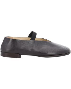 Lemaire Glove Ballet Flats - Brown