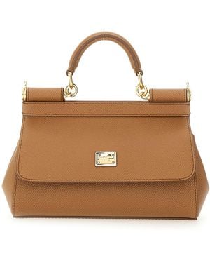 Dolce & Gabbana Bag "Sicily" Small - Brown