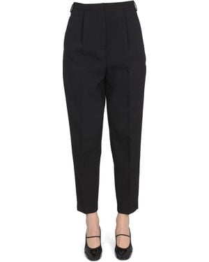 Department 5 Cropped Trousers - Black