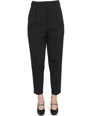 Department 5 Cropped Trousers - Black