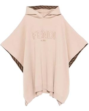 Fendi Cape Rome - Natural