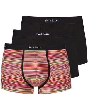 Paul Smith 3-Pack Of Boxer Shorts - Black