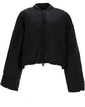Canada Goose Cropped Puffer Jacket - Black