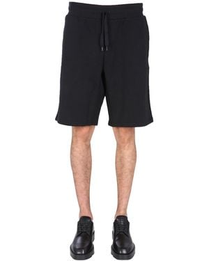 Moschino Relaxed Fit Bermuda Shorts - Black
