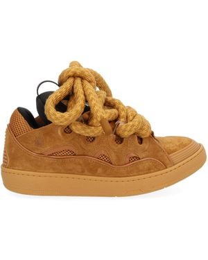 Lanvin Curb Trainers - Brown
