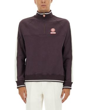 CASABLANCA "Laurel" Sweatshirt - Purple