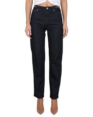 MICHAEL Michael Kors Cropped Denim Jeans - Blue