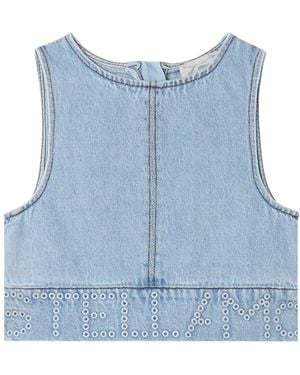 Stella McCartney Denim Top - Blue