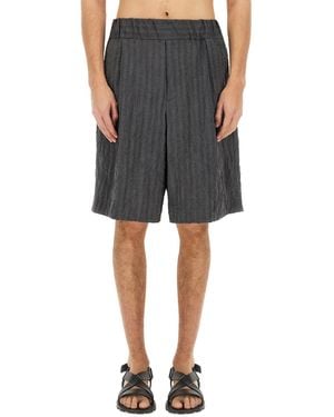 Dries Van Noten Short Pleated - Grey