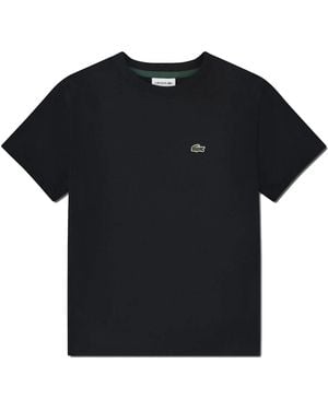 Lacoste T-Shirt With Logo - Black