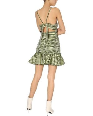 Philosophy Di Lorenzo Serafini Ruched Mini Dress - Green