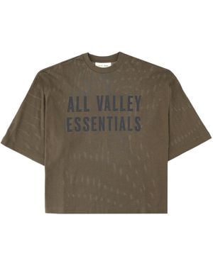 Fear Of God T-Shirt "Merch" - Green