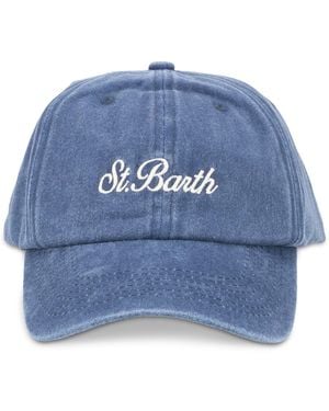 MC2 Saint Barth Cappello Da Baseball Con Logo - Blue