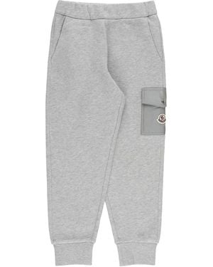 Moncler Logo Trousers - Grey