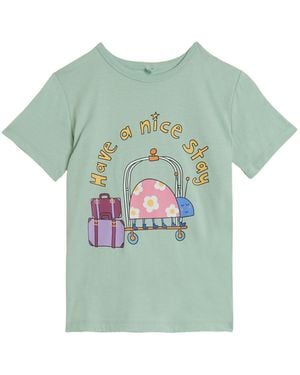 Stella McCartney Stella Mc Cartney Ladybug" T Shirt - Green
