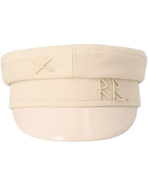 Ruslan Baginskiy Baker Boy Hat Cotton - Natural