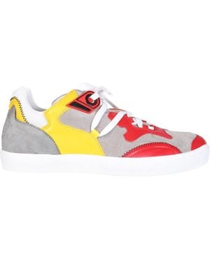 N°21 SNEAKER GYMNIC IN PELLE E SUEDE - Bianco