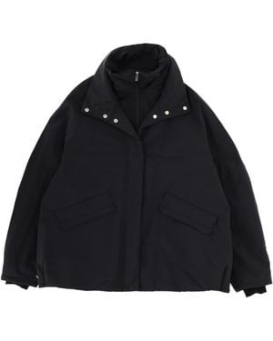Laminar Jacket With Zip - Black