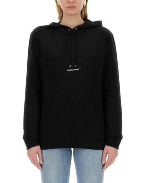 Saint Laurent Felpa - Nero