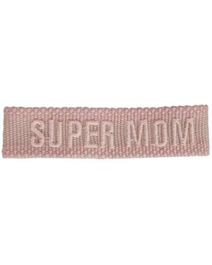 LABEL K Braided Fabric Bracelet - Pink