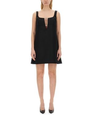 Nina Ricci A-Line Dress - Black