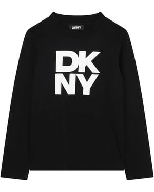 DKNY T Shirt With Logo - Black
